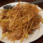 一二三凱旋楼 - チャーシューと葱の辛味和え