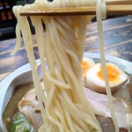 長尾中華そば - こく煮干し(手打麺)大盛り味付玉子トッピング