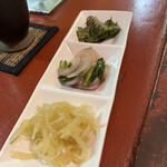 Saikaisakaba - ちょい呑みセットのお惣菜