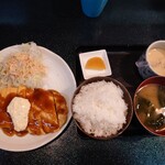 夢屋 - チキン南蛮定食430円