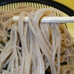 松月庵そば処 - ざるそばの機械製麺のニハ蕎麦(R3.5.10撮影)