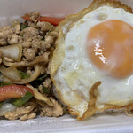 さいとう食堂 - 【鶏のガパオライス】ガパオがあれば白いご飯がいつまでも食べれる気がする。