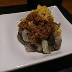 Tonkatsukappoukatsuzen - なすの前菜拡大
