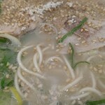 元祖ラーメン長浜家 - スープ側♪