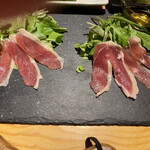 深酒サカ場 ハセガワ - 鴨の生ハム