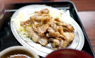 宇宙軒食堂 - とんバラ定食750円