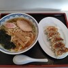 Teno Bera-Mem Menta - ラーメン ¥550 ＋ ギョーザ ¥350