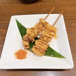 358 ワビショー - 鶏皮揚げ串