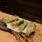 Shikishunsaikonokaze - あん肝の天ぷら