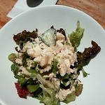 イタリアンダイニング カフェ ハーレーパーク - lunchの100円サラダ