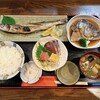 魚菜料理處 みな実  - 焼魚定食（刺身付）