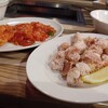 肉の米内 - カルビ定食@1,350円、和牛ウルテ@800円