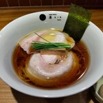 Nippon Ramen 凛 KYOTO - 醤油らぁ麺+地鶏半熟卵