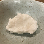 鮨 波づき - ゆりねの牛乳豆腐