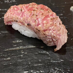 鮨 波づき - 本鮪　かまとろ炙り