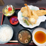Tenpura Saki - 海鮮天ぷら定食