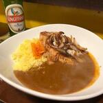 DAS CURRY KIMURA RESTAURANT - ポークステーキカレー（辛口）