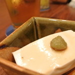 興 - じーまーみ豆腐（先付）