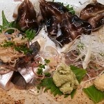 旬草 弥ひろ - 生とり貝＆さばきずし♪