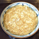 丸亀製麺 - 玉子あんかけうどん 並 490円