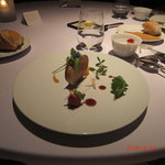 ミシェル・ブラス トーヤ ジャポン - 手で頂く鴨のフォアグラ