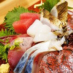 喰間 - お造り盛り合わせ