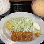 Tonkatsu Iso - 上ヒレカツ定食 ¥1,430