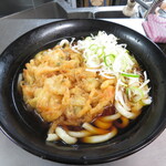 駅そば 大船軒 - かき揚げうどん 420円