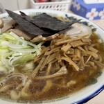 ケンちゃんラーメン - 濃い脂　大盛り