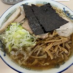 ケンちゃんラーメン - 濃い脂　大盛り