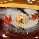 銀座 しのはら - トラフグの白子和え