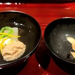 銀座 しのはら - うずらの椀