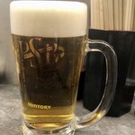Sumibiyaki Irotoridori - 「パーフェクトサントリービール樽」(600円)