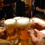 Dinga - 先ずは生ビールで…乾杯!