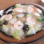 海老あんかけや焼きそば　９５０円　【　２０１２年１２月　】