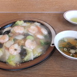 海老あんかけや焼きそば　９５０円　【　２０１２年１２月　】