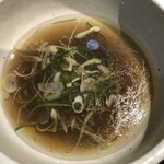 鴨出汁中華蕎麦 麺屋yoshiki - 海老出汁細つけ麺（塩）