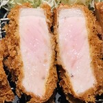 Ton ton tei - 肉質は悪くないが、油っぽい