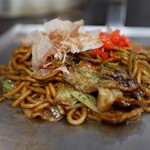 pork Yakisoba (stir-fried noodles)