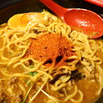 麺酒房 龍安 - 七味投下～♪