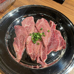 柳町焼肉カンテラ - 上ほほ肉　1,100円