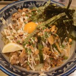 秋葉原つけ麺 油そば 楽 - 