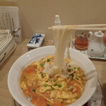 Mikke - トマトたまご炒めあんかけ刀削麵（麺）