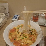 味っ佳 - トマトたまご炒めあんかけ刀削麵（麺）