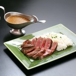 牛肉ステーキカレー 【人気No.1!!】