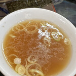 丸山飯店 - 中華風とんかつ弁当　スープ