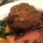 カフェ アンド カンティーヌ ノートル - 鴨胸肉のカツレツ