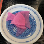 西安刀削麺 - 漬け物