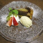 リストランテ　パニエ - アールグレイと洋なしのタルト