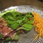 リストランテ　パニエ - 生ハムのサラダ